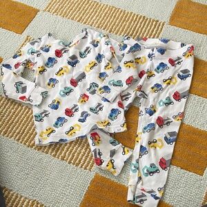 Baby Gap organic cotton truck pajamas size 2T